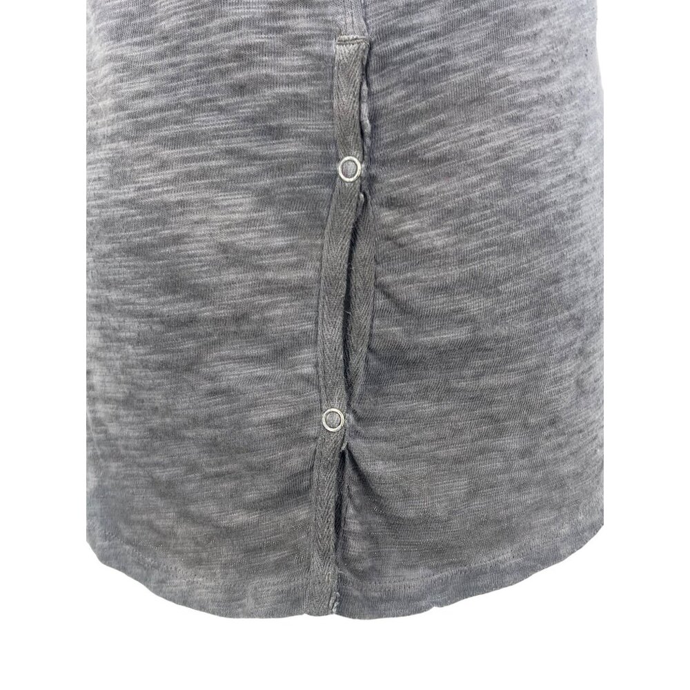 Free People Gray Lace Overlay Sleeveless Top - Picture 11 of 16